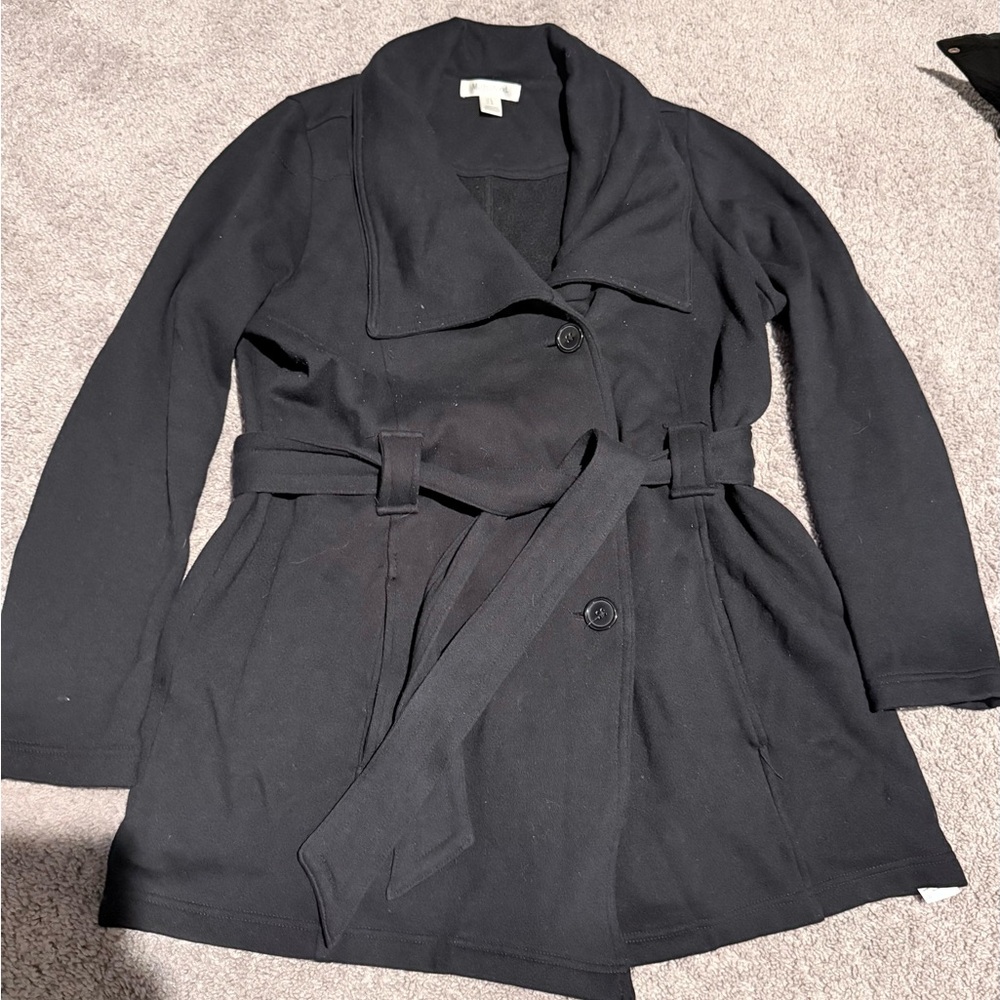 EUC Motherhood Black Trench Coat